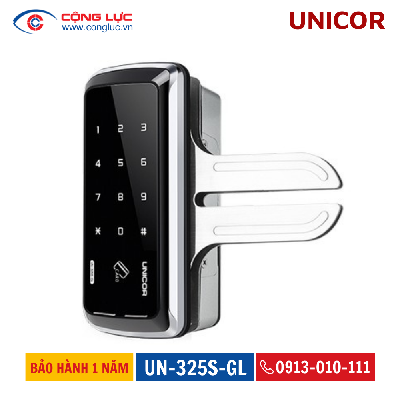 Khóa cửa kính Unicor UN-325S-GL